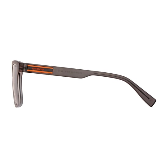 Superdry Rectangle Mens Matte Crystal Dark Grey Gradient Silver Mirror SDS-5046 - Image 3