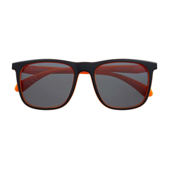 Superdry Square Mens Black Orange Grey Polarized SDS-5016 - Image 1