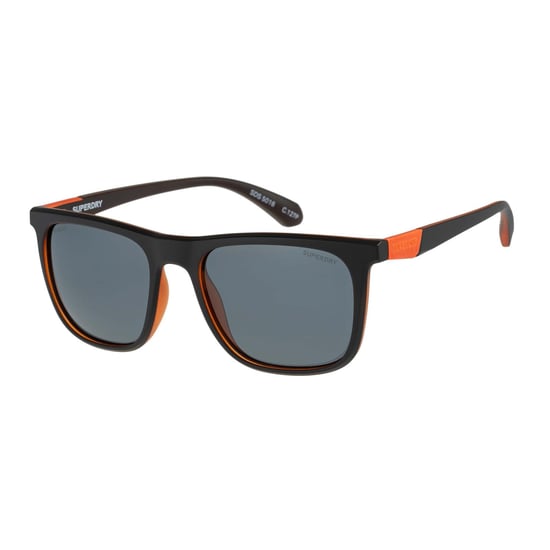 Superdry Square Mens Black Orange Grey Polarized SDS-5016 - Image 2