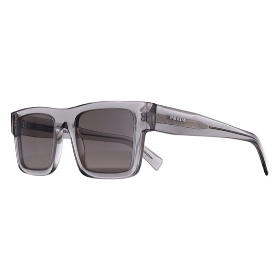 Prada Rectangle Mens Hematite Dark Grey PR19WS - Image 2