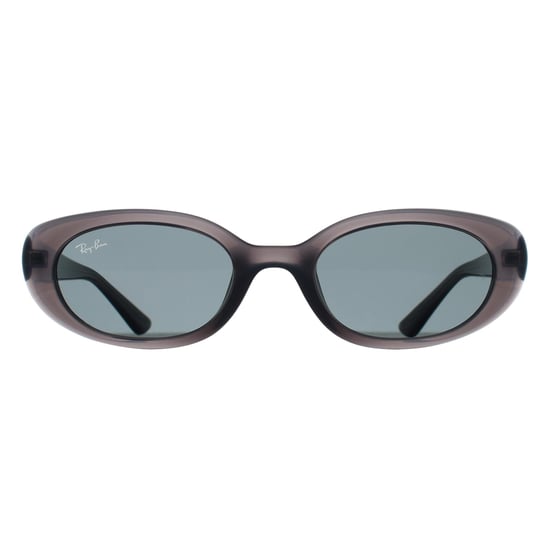 Ray-Ban Oval Womens Transparent Grey Dark Grey RB4441D - Image 1