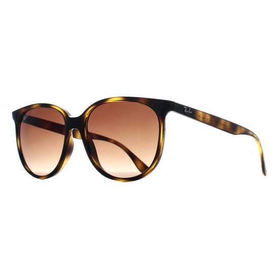 Ray-Ban Square Womens Havana Brown Gradient RB4378 - Image 2