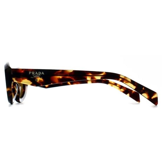 Prada Oval Womens Honey Tortoise Dark Brown PR26ZS - Image 3