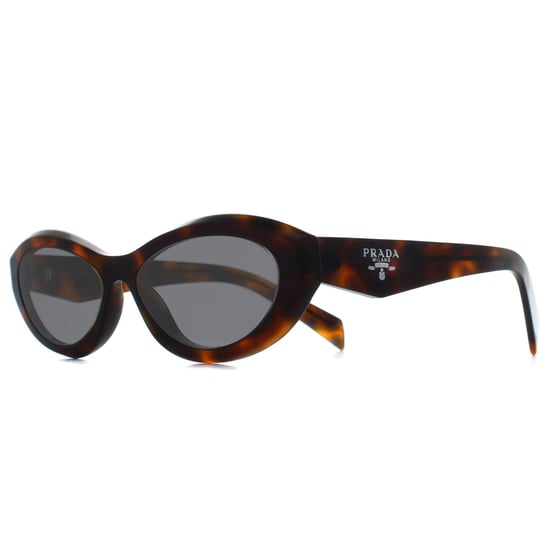 Prada Oval Womens Juniper Tortoise Grey PR26ZS - Image 2