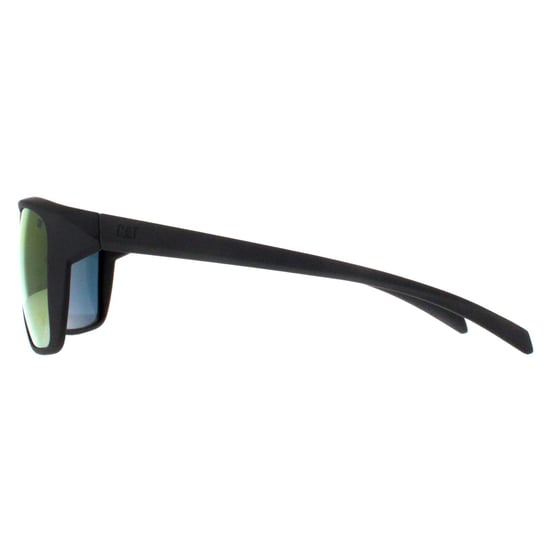 Caterpillar Rectangle Mens Matte Grey Orange Polarized CTS-8012 - Image 3