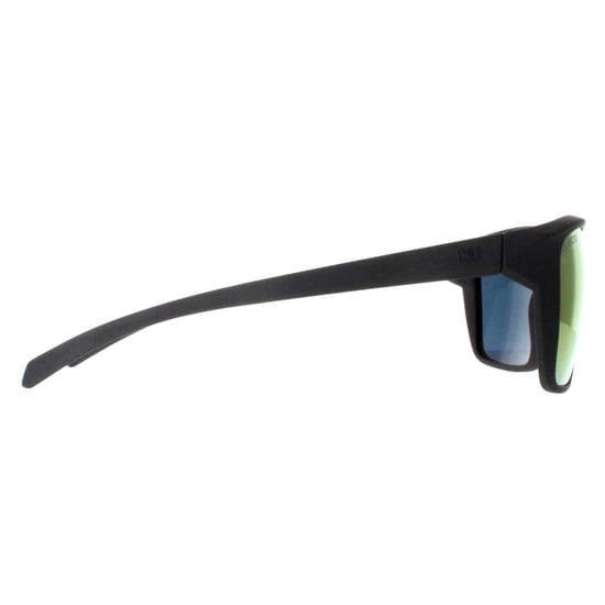 Caterpillar Rectangle Mens Matte Grey Orange Polarized CTS-8012 - Image 4
