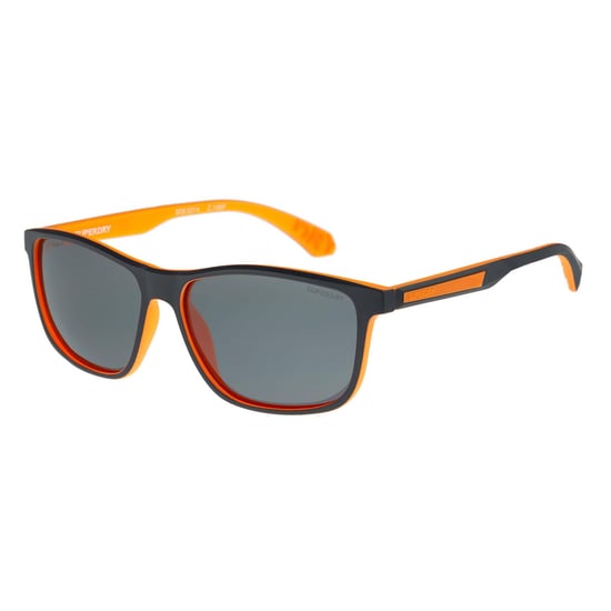 Superdry Rectangle Mens Matte Navy Orange Grey Polarized SDS-5014 - Image 2