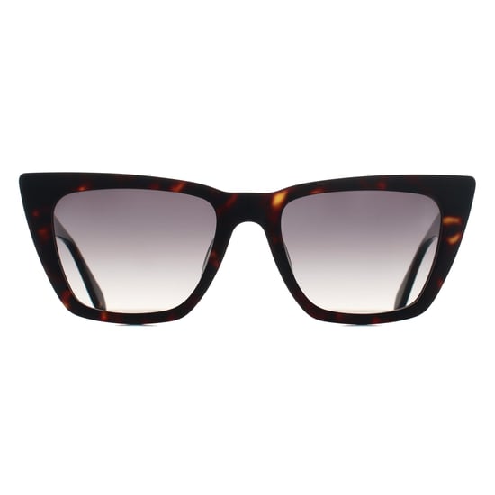Quay Cat Eye Womens Dark Tortoise Smoke Transparent Call The Shots - Image 1