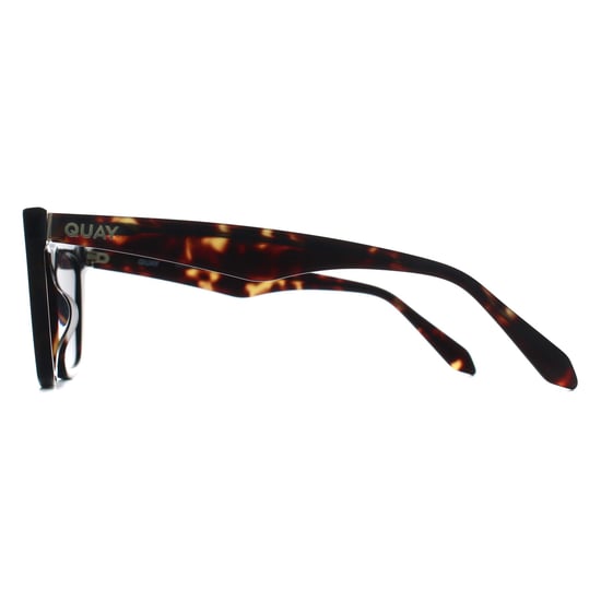 Quay Cat Eye Womens Dark Tortoise Smoke Transparent Call The Shots - Image 3