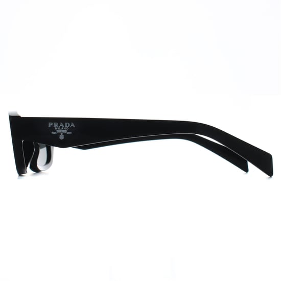 Prada Rectangle Womens Black Dark Grey PRB06S - Image 3