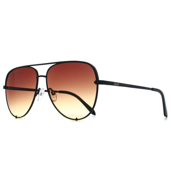 Quay Aviator Womens Black Brown Yellow Gradient High Key Extra Large - Image 2