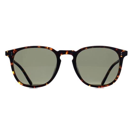 Oliver Peoples Round Unisex Atago Tortoise G-15 Polarized OV5491SU Finley - Image 1