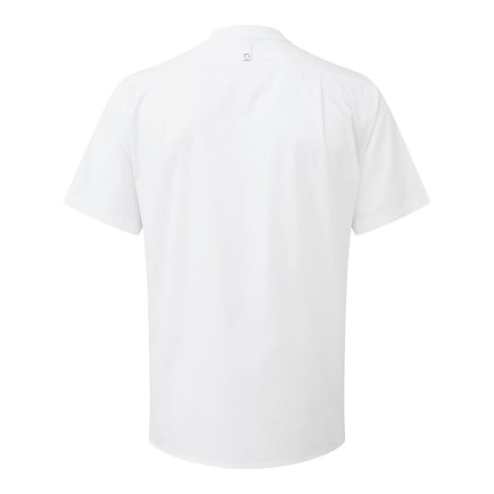 Premier Unisex gerecycled koksoverhemd voor volwassenen met korte mouwen (Wit) - Image 2