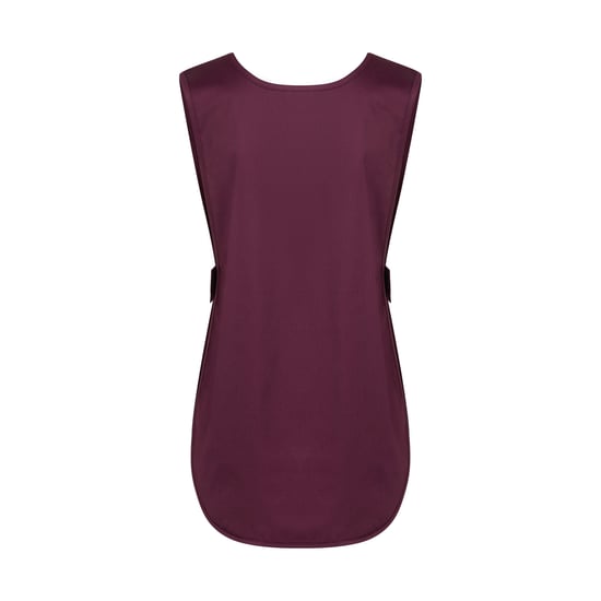 Karlowsky Dames/Dames Essential Tuniek voor over het werk (Aubergine) - Image 2