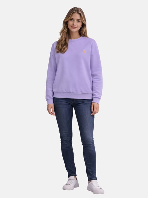 U.S. Polo Assn. dames sweatshirt van katoen met stretch - Image 4