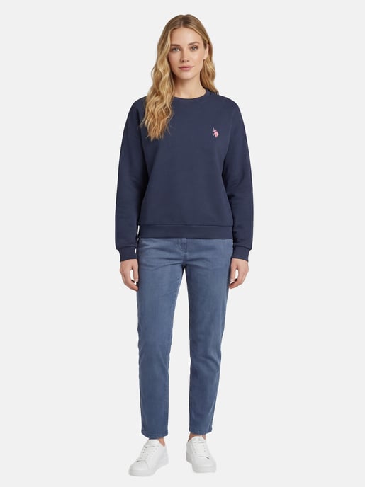 U.S. Polo Assn. dames sweatshirt van katoen met stretch - Image 4