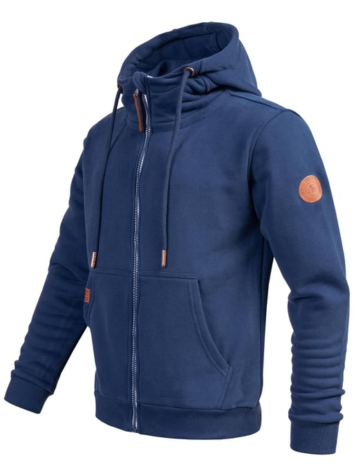 Alessandro Salvarini heren sweatvest AS292 met capuchon en ritssluiting - Image 3