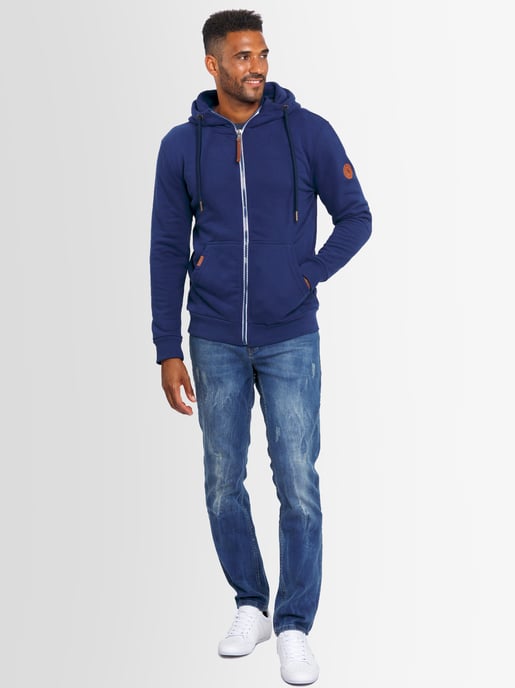 Alessandro Salvarini heren sweatvest AS292 met capuchon en ritssluiting - Image 5