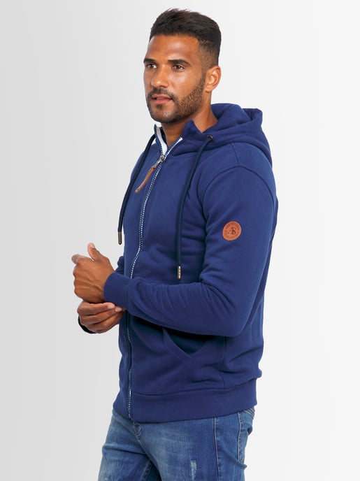 Alessandro Salvarini heren sweatvest AS292 met capuchon en ritssluiting - Image 6