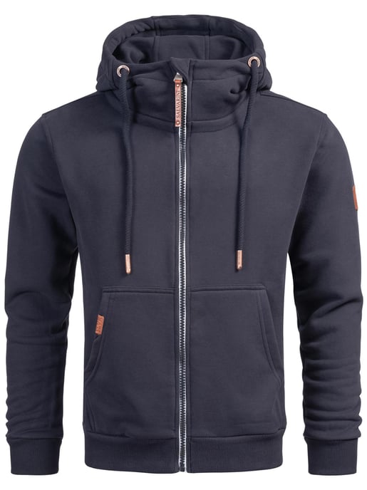 Alessandro Salvarini heren sweatvest AS292 met capuchon en ritssluiting - Image 1