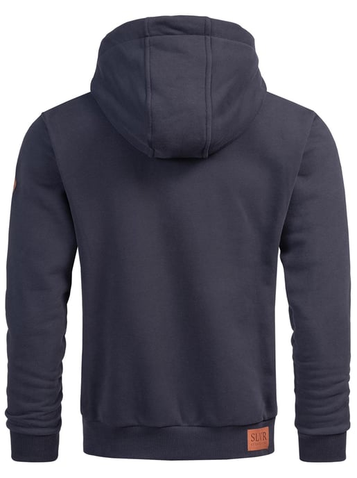 Alessandro Salvarini heren sweatvest AS292 met capuchon en ritssluiting - Image 4