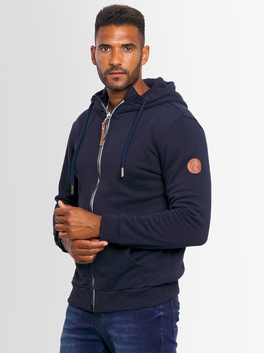 Alessandro Salvarini heren sweatvest AS292 met capuchon en ritssluiting - Image 6