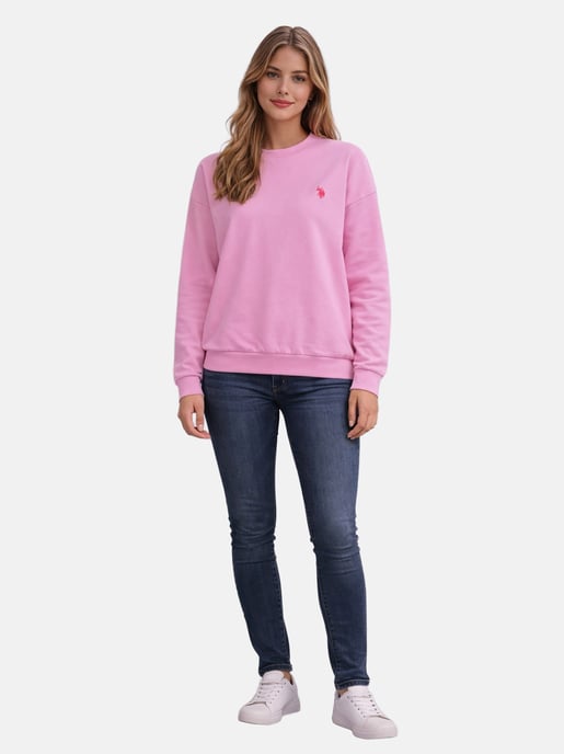 U.S. Polo Assn. dames sweatshirt van katoen met stretch - Image 4