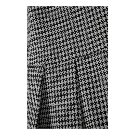 Minoti Dogtooth geplooide zoomjurk voor meisjes (Zwart) - Image 3