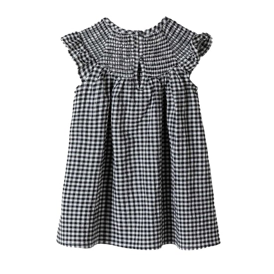 Minoti Meisjes Rook Frill Jurk (Grijs) - Image 2