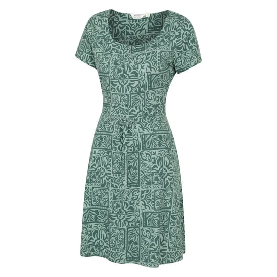 Mountain Warehouse Dames Orchidee Patroon UV Jurk (Felle Groen) - Image 3