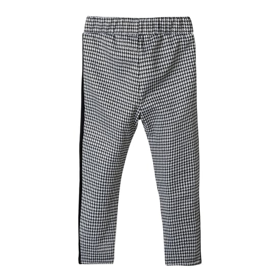 Minoti Meisjes Legging Dogtooth Zijpanelen (Zwart) - Image 2