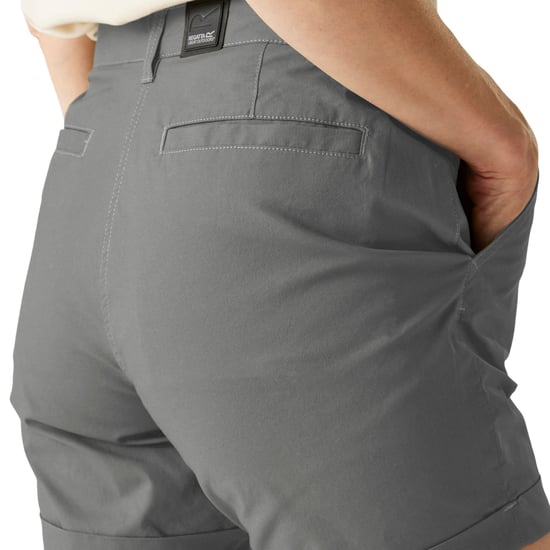 Regatta Womens/Ladies Xanthi Shorts (Seal Grey) - Image 3