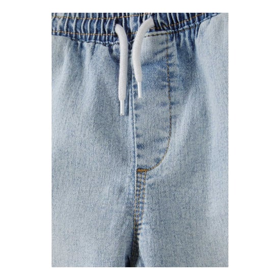Minoti Jongens Denim Cargo Shorts (Blauw) - Image 3