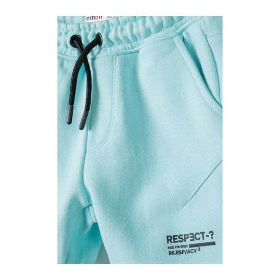 Minoti Jongens Fleece Korte Broek (Groen) - Image 3