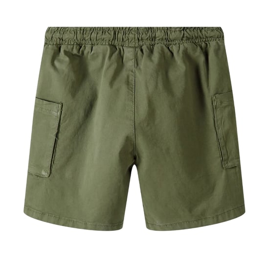 Minoti Jongens Geweven Cargo Shorts (Kaki Groen) - Image 2