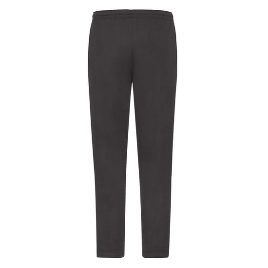 Fruit of the Loom Joggingbyxor med öppen fåll för män (Svart) - Image 2