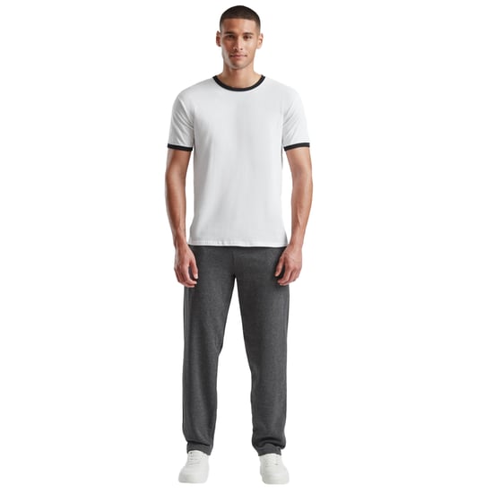 Fruit of the Loom Uniseks Classic Heather Open Hem Joggingbroek voor Volwassenen (Donkere Heide Grijs) - Image 3