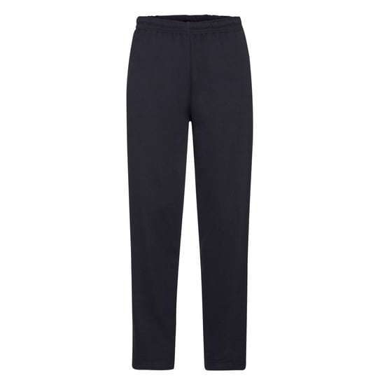 Fruit of the Loom Joggingbyxor med öppen fåll för män (Djupt marinblått) - Image 1