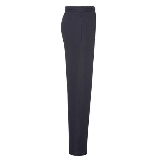 Fruit of the Loom Joggingbyxor med öppen fåll för män (Djupt marinblått) - Image 3