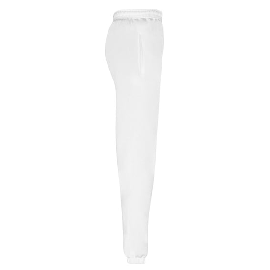 Fruit of the Loom Klassieke uniseks joggingbroek met elastische manchetten (Wit) - Image 3