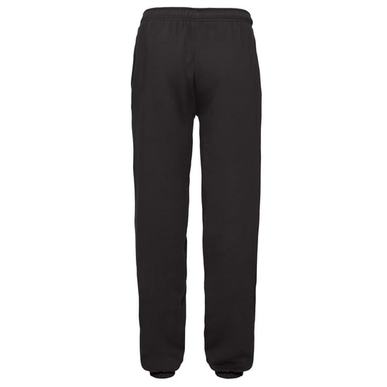 Fruit of the Loom Joggingbyxor med resår i nederkanten för herrar (Svart) - Image 2