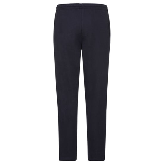 Fruit of the Loom Unisex Adult Classic Open Hem Jogging Bottoms (Deep Navy) - Image 2