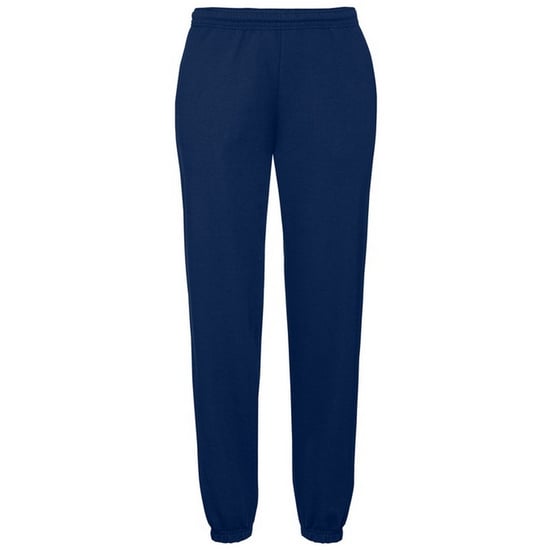 Fruit of the Loom Joggingbyxor med elastisk mudd för herrar Classic (Marinblått) - Image 2