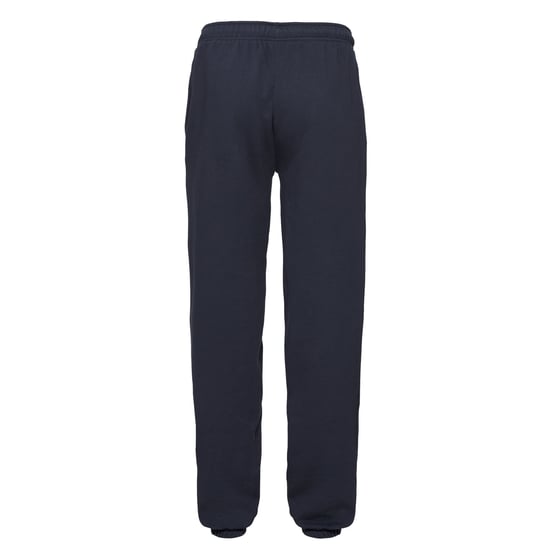 Fruit of the Loom Joggingbyxor med resår i nederkanten för herrar (Djupt marinblått) - Image 2