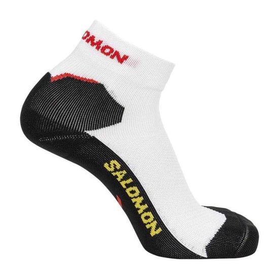 Salomon Volwassen uniseks Speedcross enkelsokken (Wit, Zwart) - Image 1