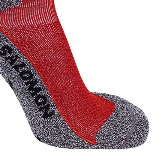Salomon Volwassen uniseks Speedcross enkelsokken (Rood/Grijs) - Image 3