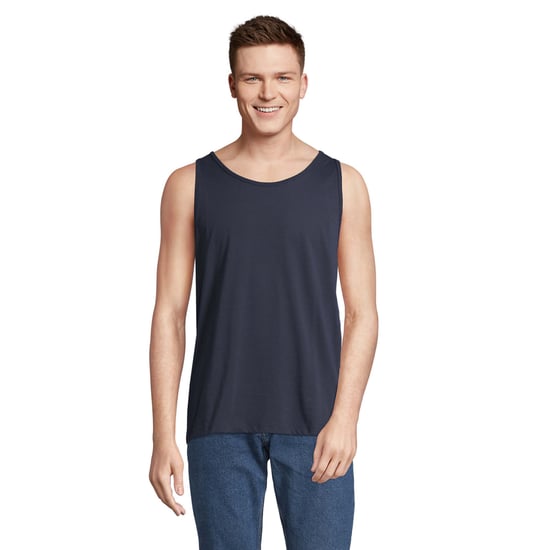 SOLS Unisex Adult Crusader Organic Cotton Tank Top (Franse marine) - Image 1