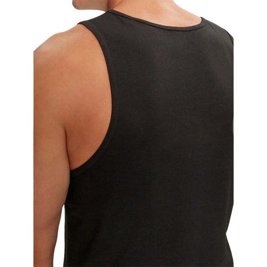 Guess Heren Logo Racerback Tanktop (Zwart) - Image 3