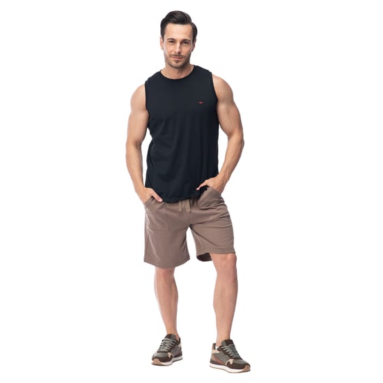 Hi-Tec Heren Nilan II Mouwloze Tank Top (Zwart) - Image 5