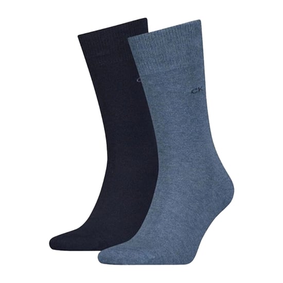 Calvin Klein Sokken met geborduurd logo voor heren (NAVY/BLAUW) - Image 1
